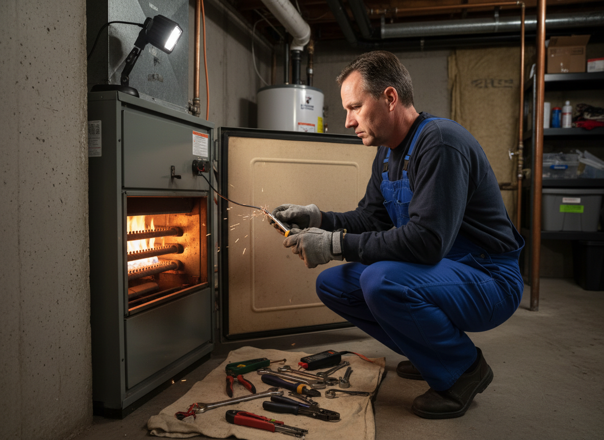 Furnace Flame Sensor Repair in Saint Joseph