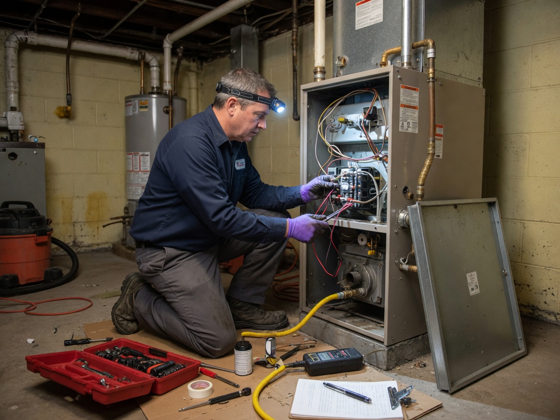 Gas Furnace Repair in Saint Joseph